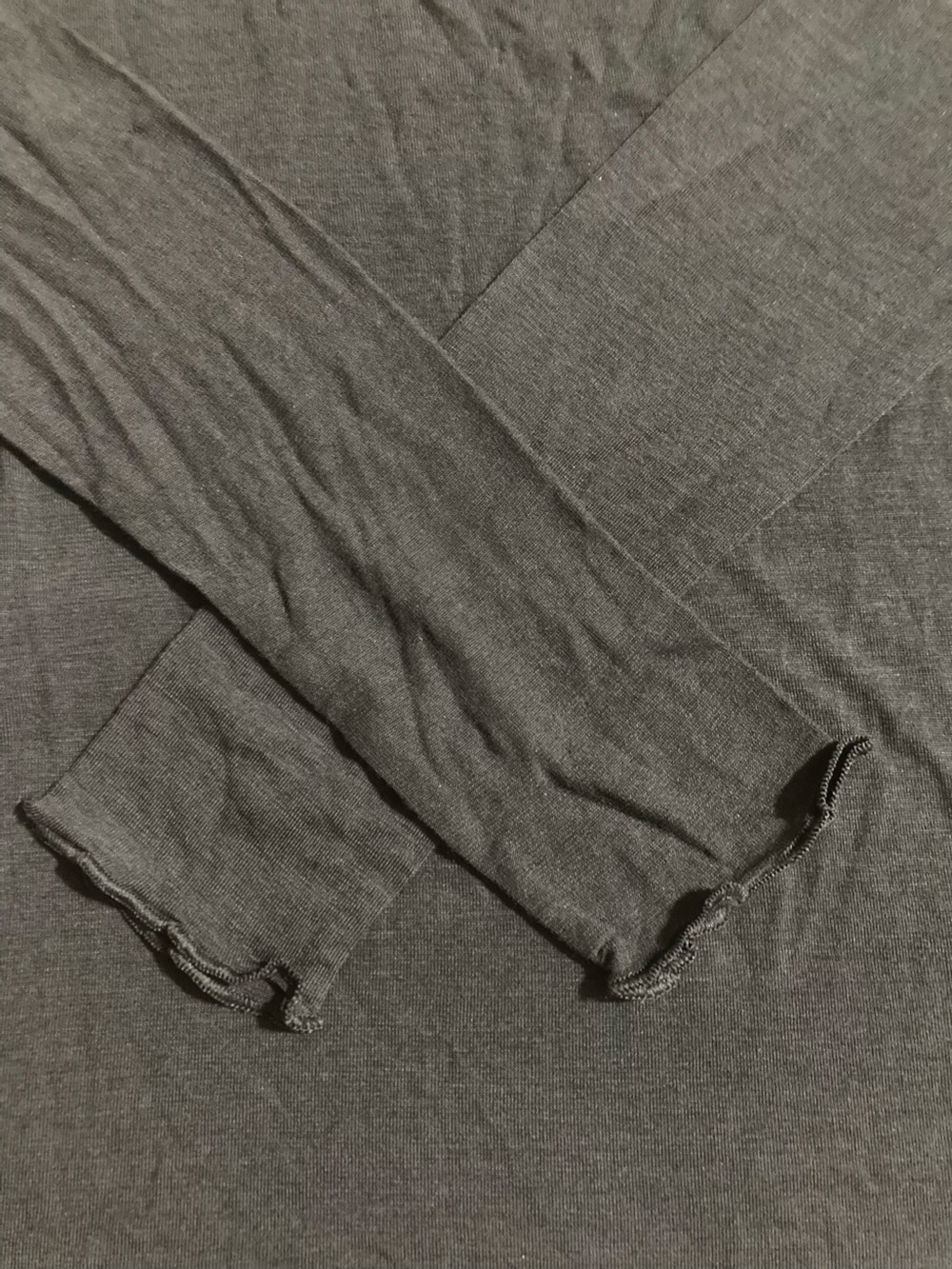 SKIMS Sheer Modal Long Sleeve T-Shirt XS - Picture 8 of 11
